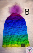 Load image into Gallery viewer, Parrot Stripe Knit Toques