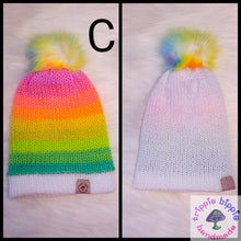 Load image into Gallery viewer, Retro Stripe "TIKTOK" Toque