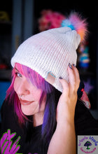 Load image into Gallery viewer, Retro Stripe "TIKTOK" Toque