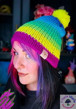 Load image into Gallery viewer, Parrot Stripe Knit Toques