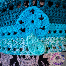 Load image into Gallery viewer, Teal Mushroom Lily Top