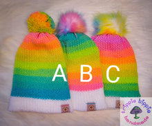 Load image into Gallery viewer, Retro Stripe "TIKTOK" Toque
