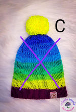 Load image into Gallery viewer, Parrot Stripe Knit Toques
